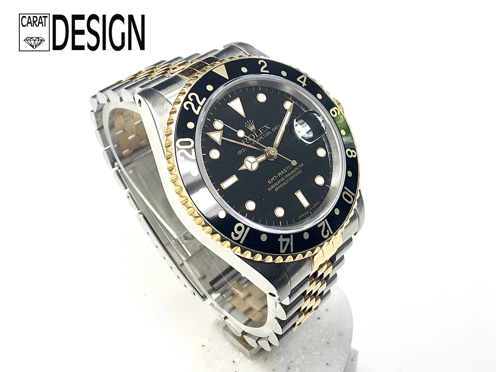 Rolex GMT Steel Gold