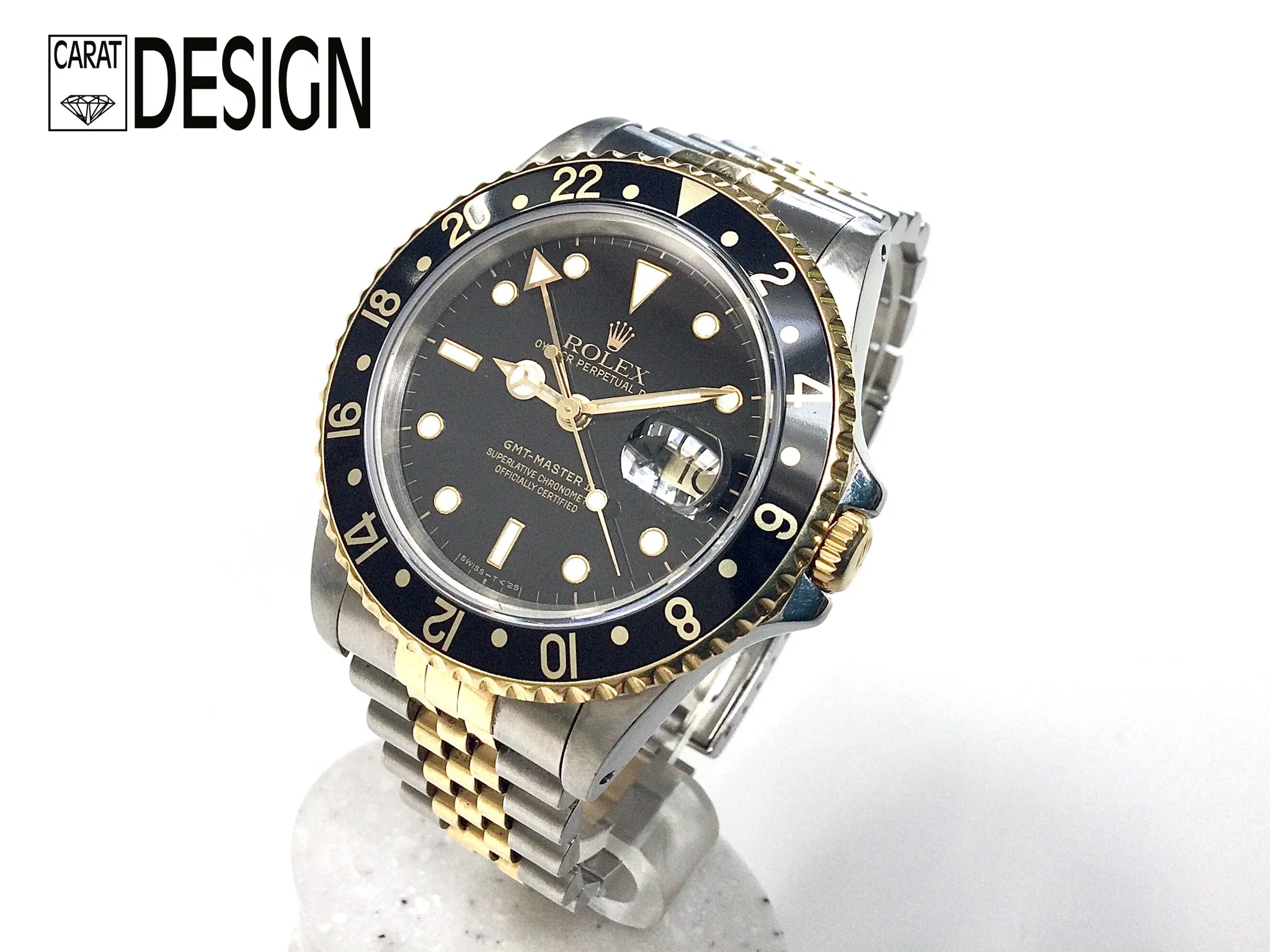 Rolex GMT Steel Gold