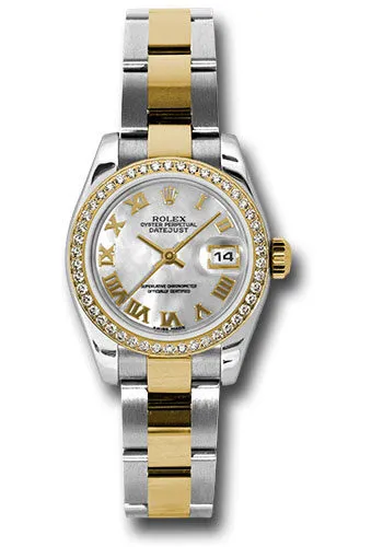 Rolex Lady Datejust Mother of Pearl Dial Automatic Watch 179383MRO