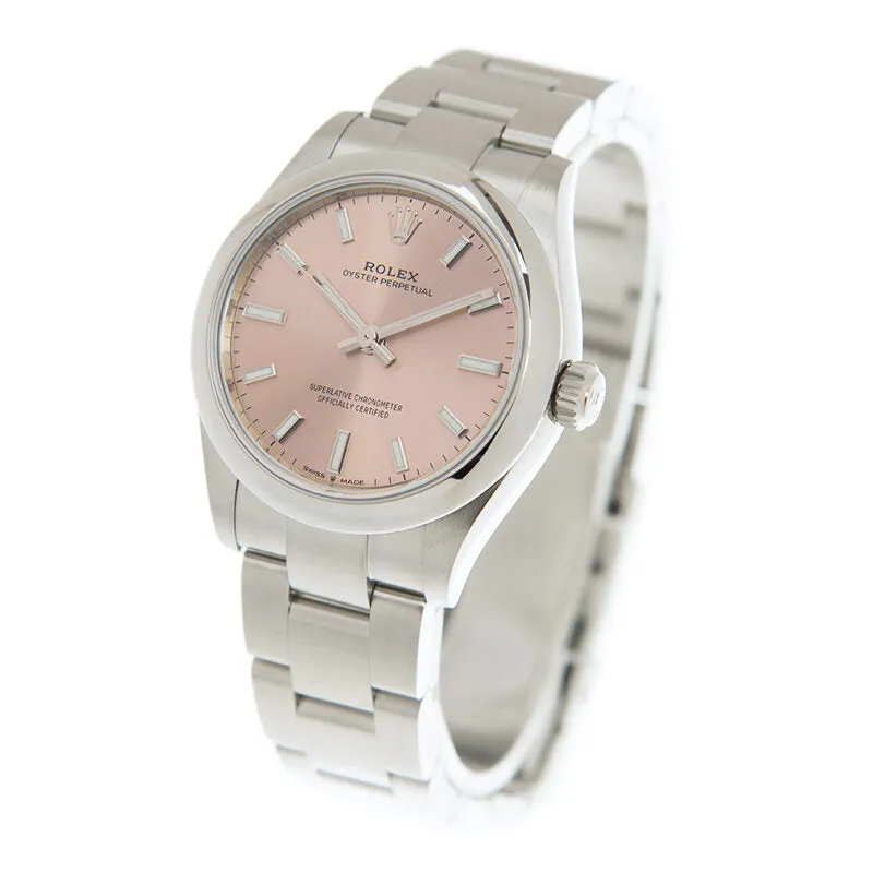 Rolex Oyster Perpetual 31 Automatic Pink Dial Ladies Watch 277200PKSO