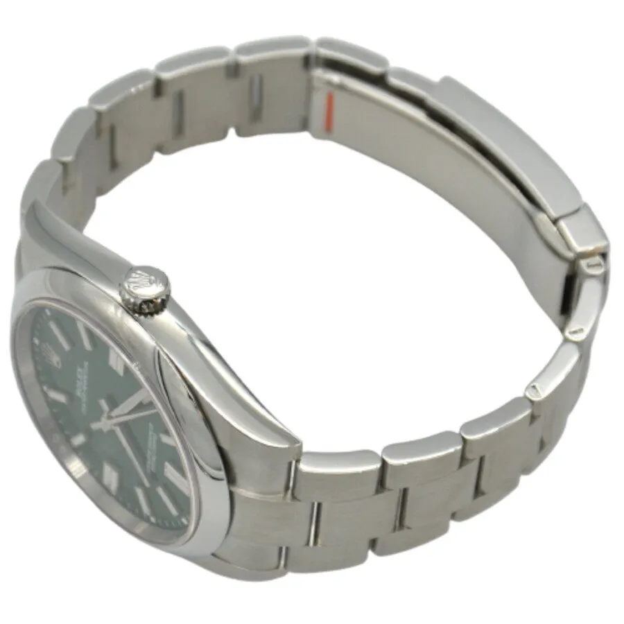Rolex Oyster Perpetual 41 Automatic Green Dial Men's Watch 124300GNSO
