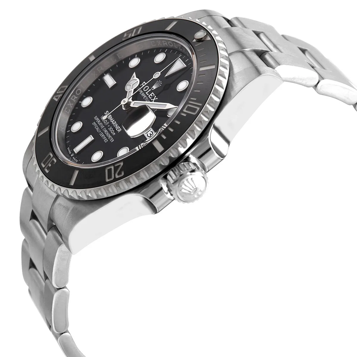 Rolex Submariner Automatic Chronometer Black Dial Men's Watch BKSO 126610LN
