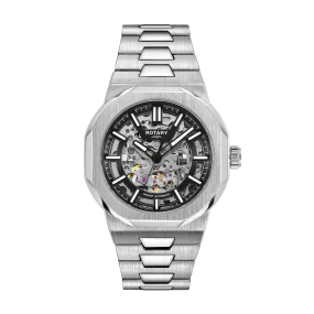Rotary Gents Skeleton Sport Automatic Watch