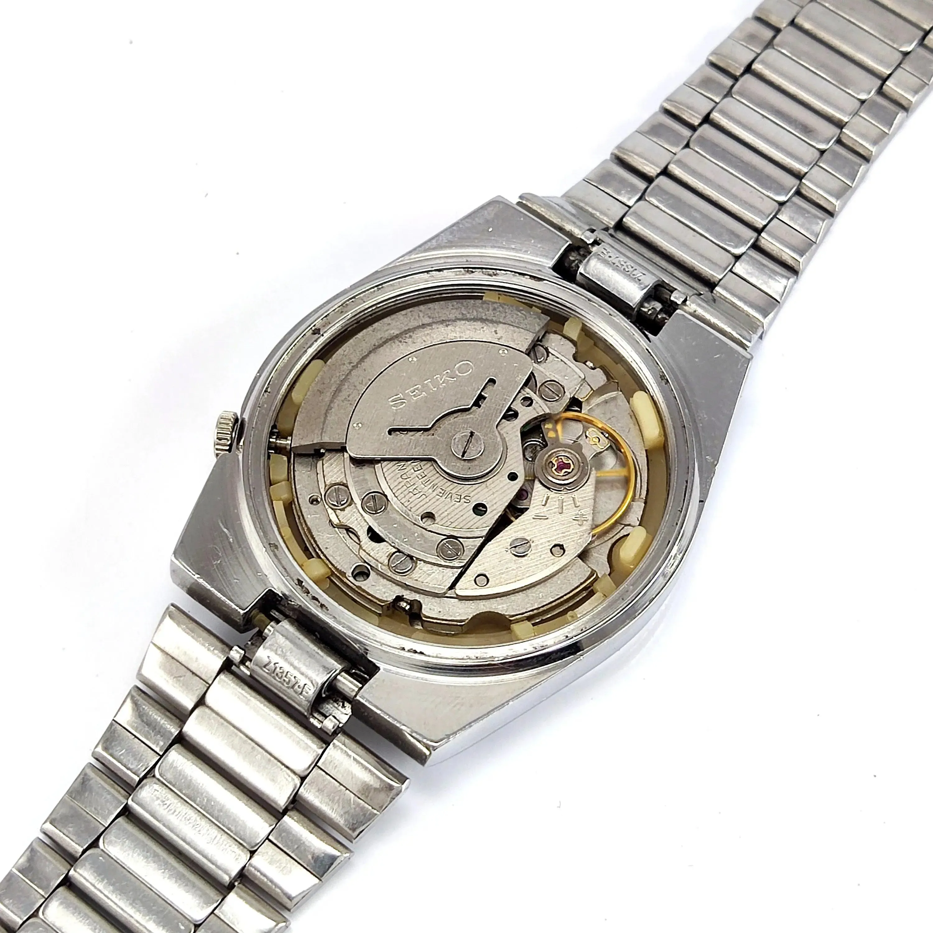 Seiko 5 Automatic-6309A Blue Dial 17 Jewels Day Date Men's Mechanical Watch