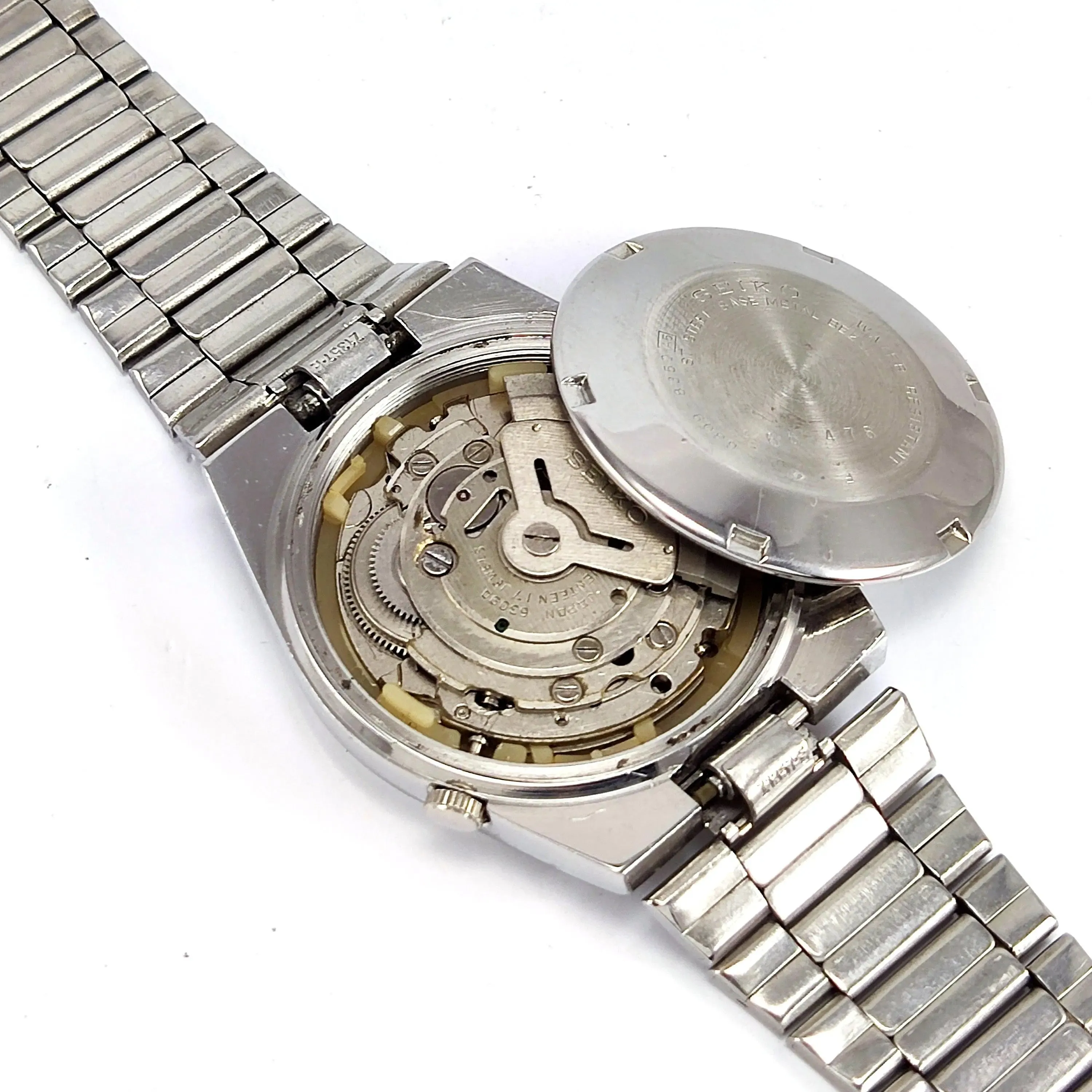 Seiko 5 Automatic-6309A Blue Dial 17 Jewels Day Date Men's Mechanical Watch
