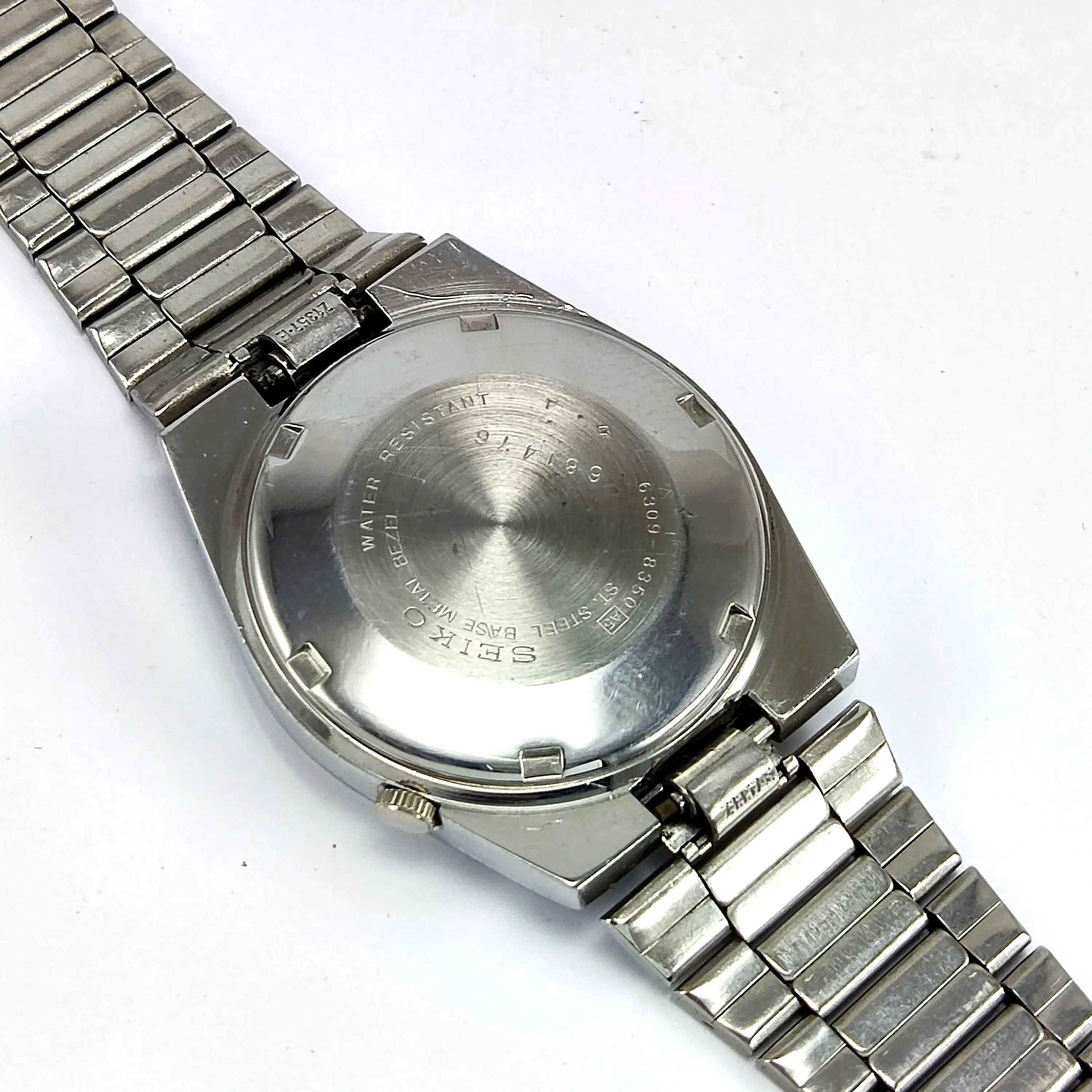 Seiko 5 Automatic-6309A Blue Dial 17 Jewels Day Date Men's Mechanical Watch