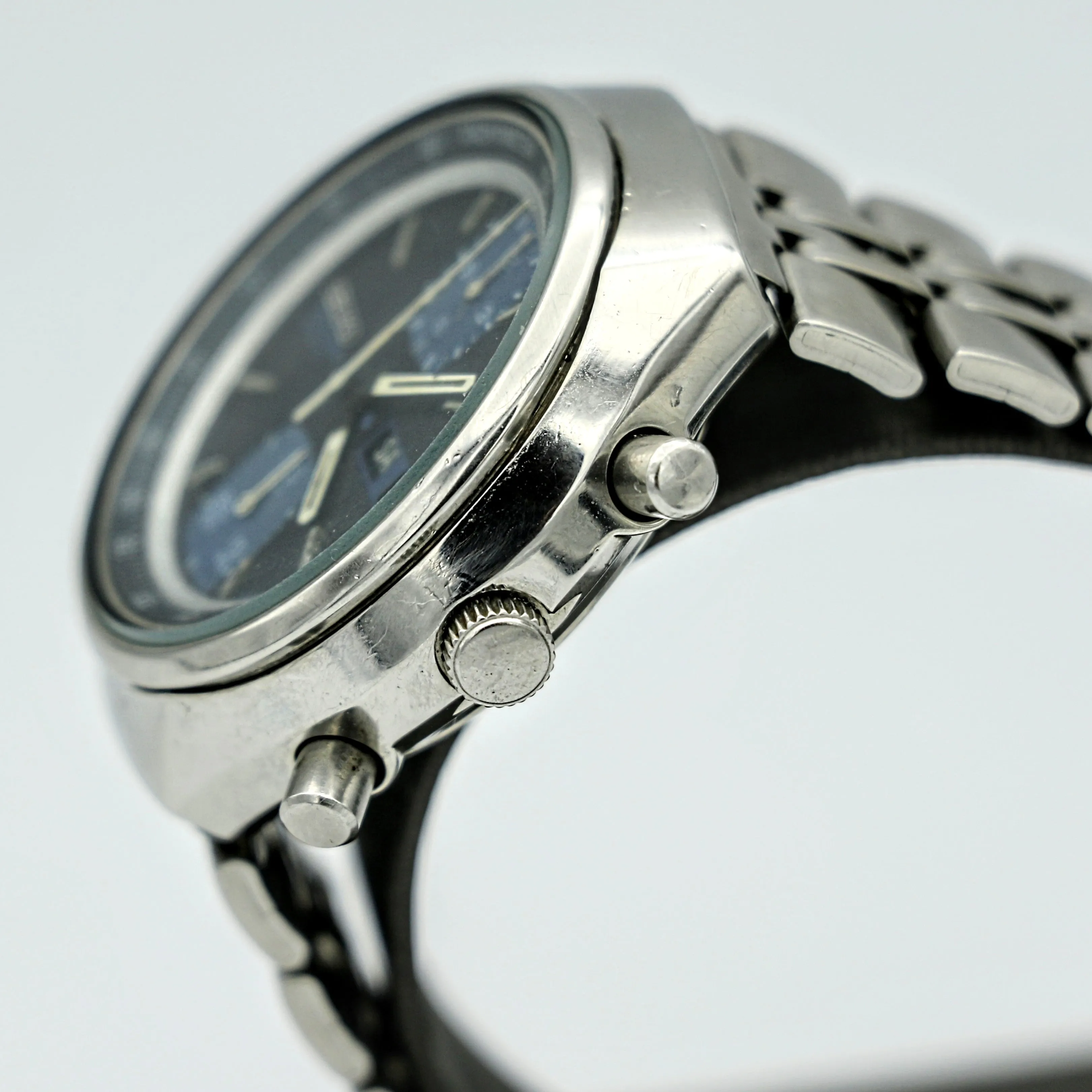 SEIKO John Player Special Watch Chronograph Automatic Wristwatch