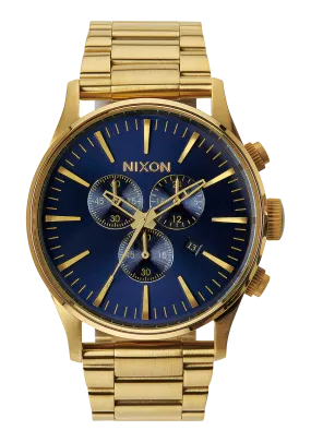Sentry Chrono - Gold / Blue Sunray