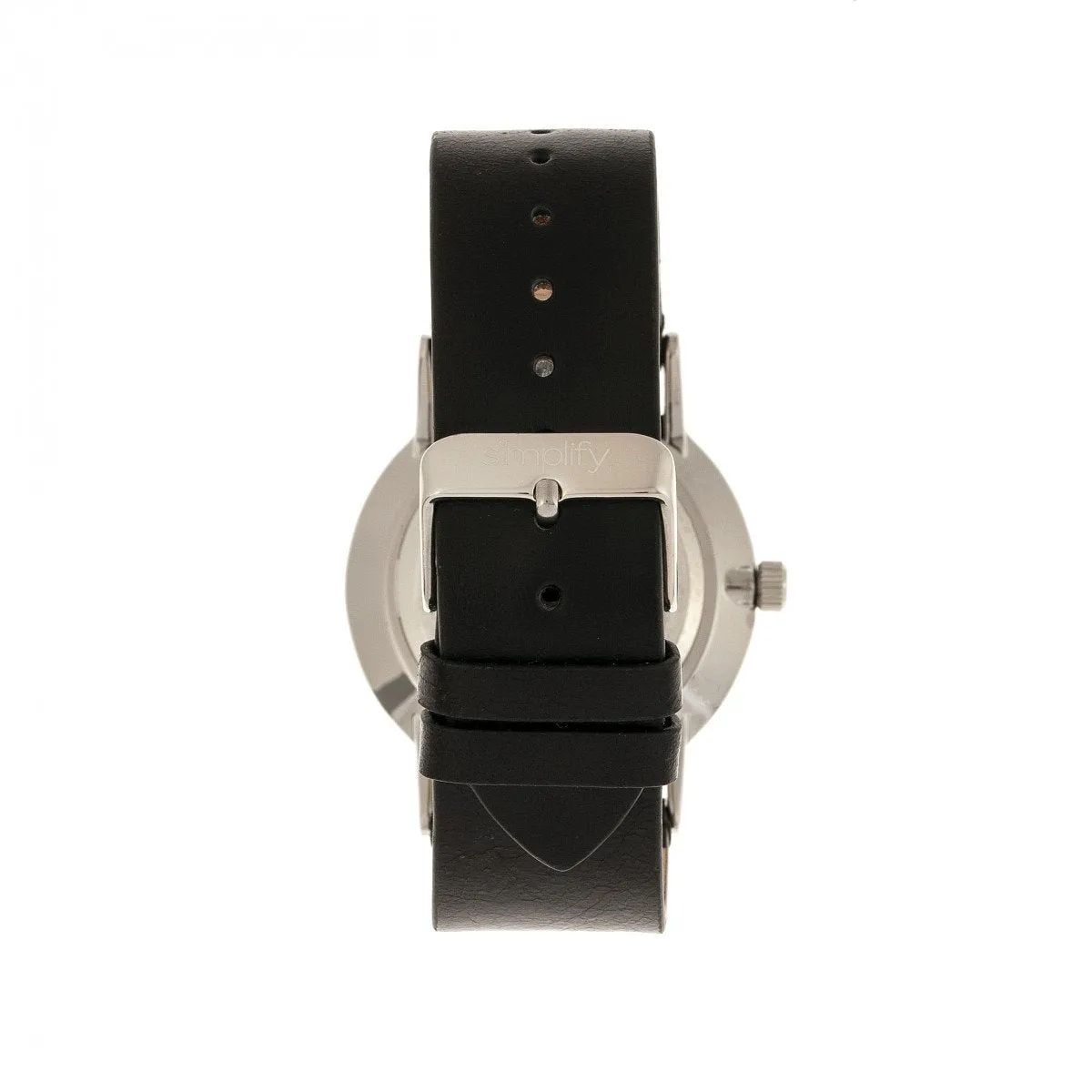 Simplify The 5100 Leather-Band Watch