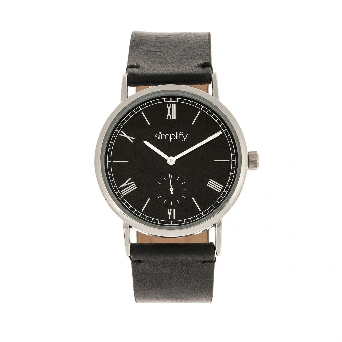 Simplify The 5100 Leather-Band Watch