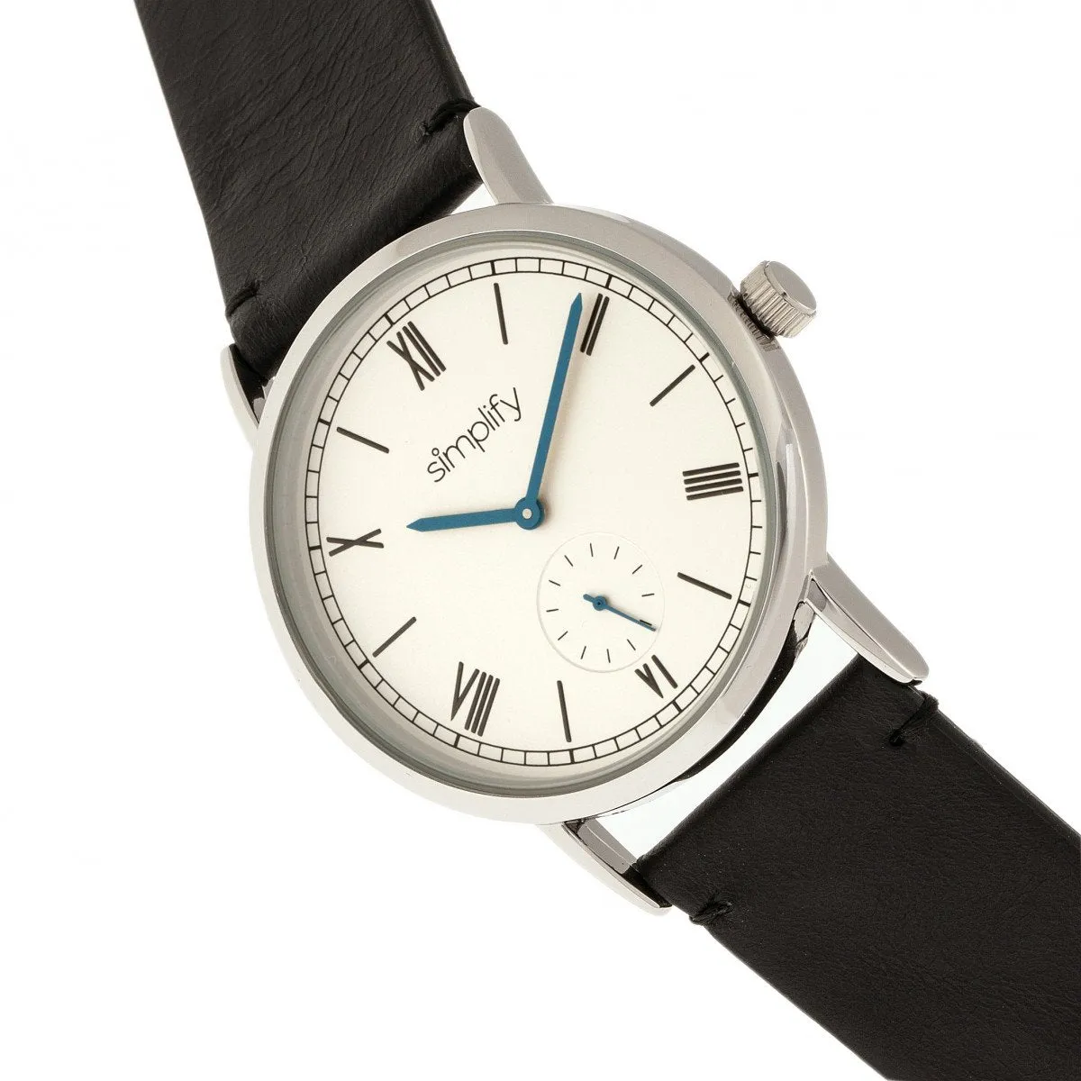 Simplify The 5100 Leather-Band Watch