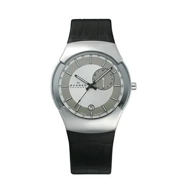 Skagen Black Label Silver Dial Stainless Steel Men's Watch 983XLSLBC