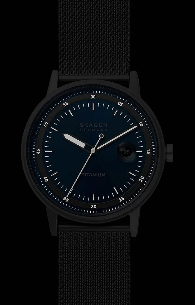 SKG Watch Henriksen Titanium Three Hand