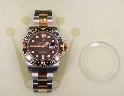 Sold!!! Rolex GMT-MASTER II 116713 Two Tone 18K Yellow Gold SS Ceramic Bezel Box Papers