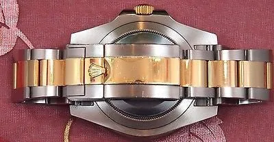 Sold!!! Rolex GMT-MASTER II 116713 Two Tone 18K Yellow Gold SS Ceramic Bezel Box Papers