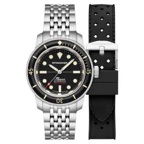 Spinnaker Fleuss 40 Automatic 145TH Limited Edition Cool Black Men's Watch SP-5133-11