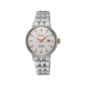 SRE009J - Ladies Presage Cocktail Time ‘Clover Club’ Diamond Twist Automatic Watch