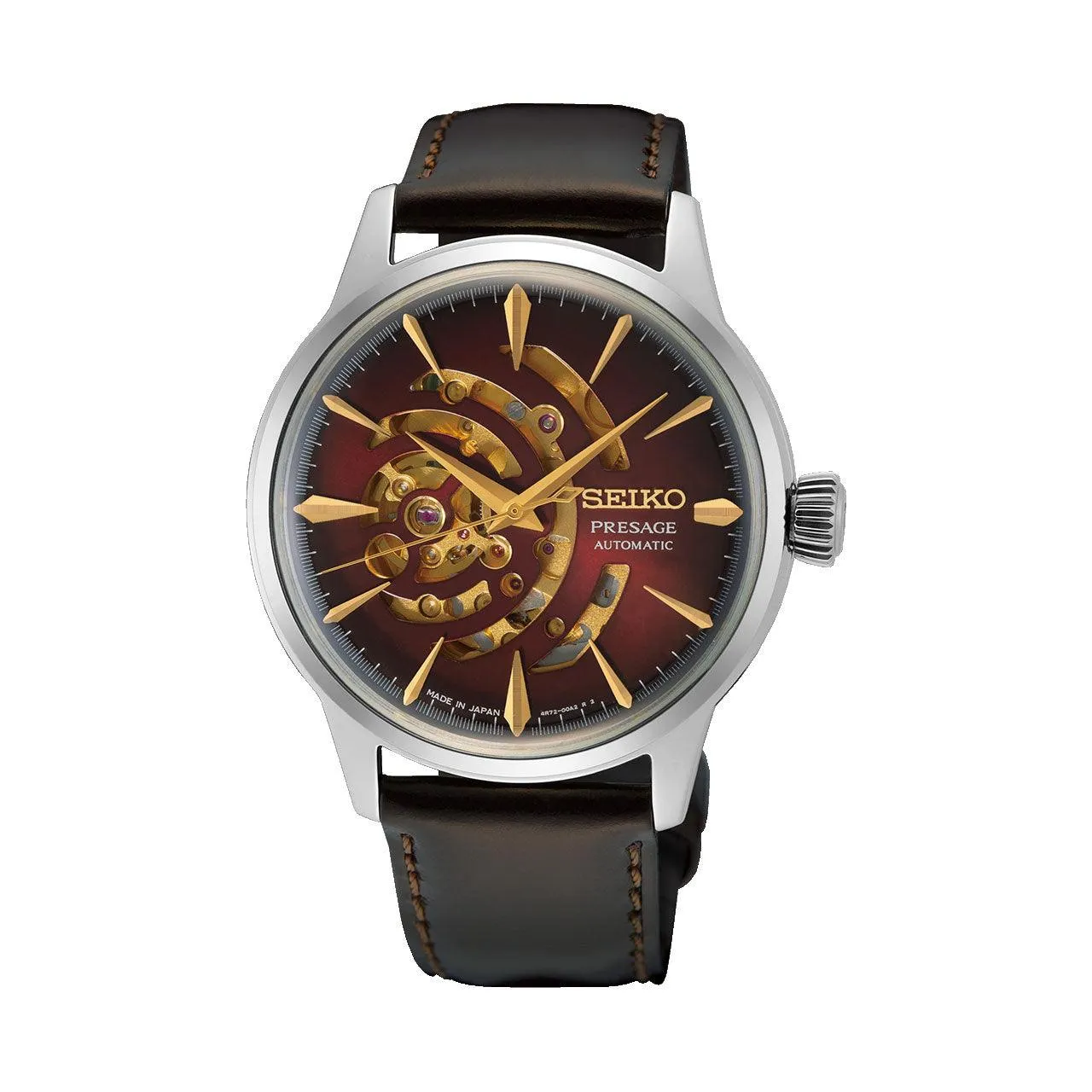 SSA457J - Presage ‘Red Brick’ Cocktail Time Limited Edition Watch