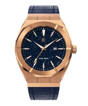 Star Dust I Rose Gold Leather