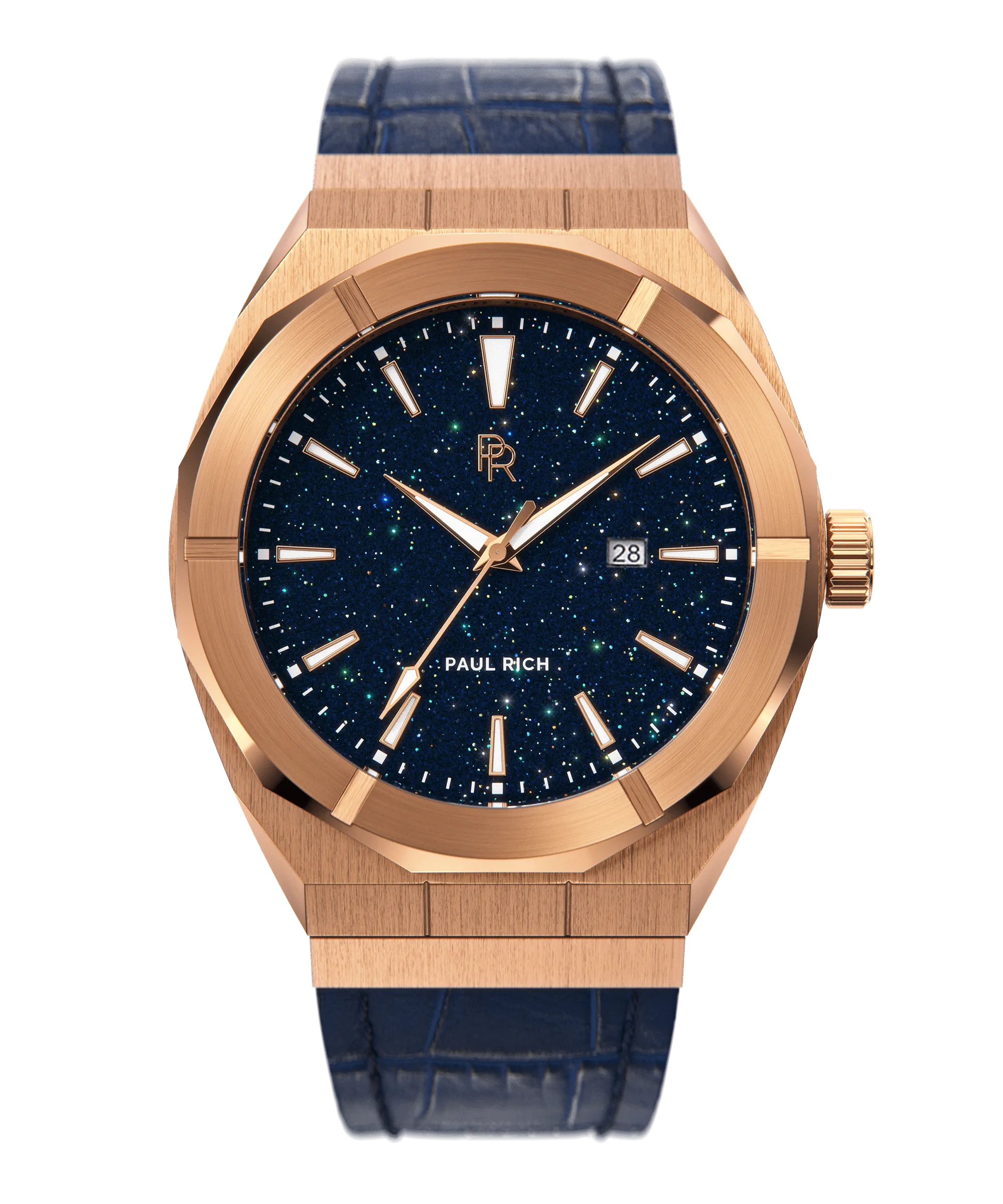 Star Dust I Rose Gold Leather