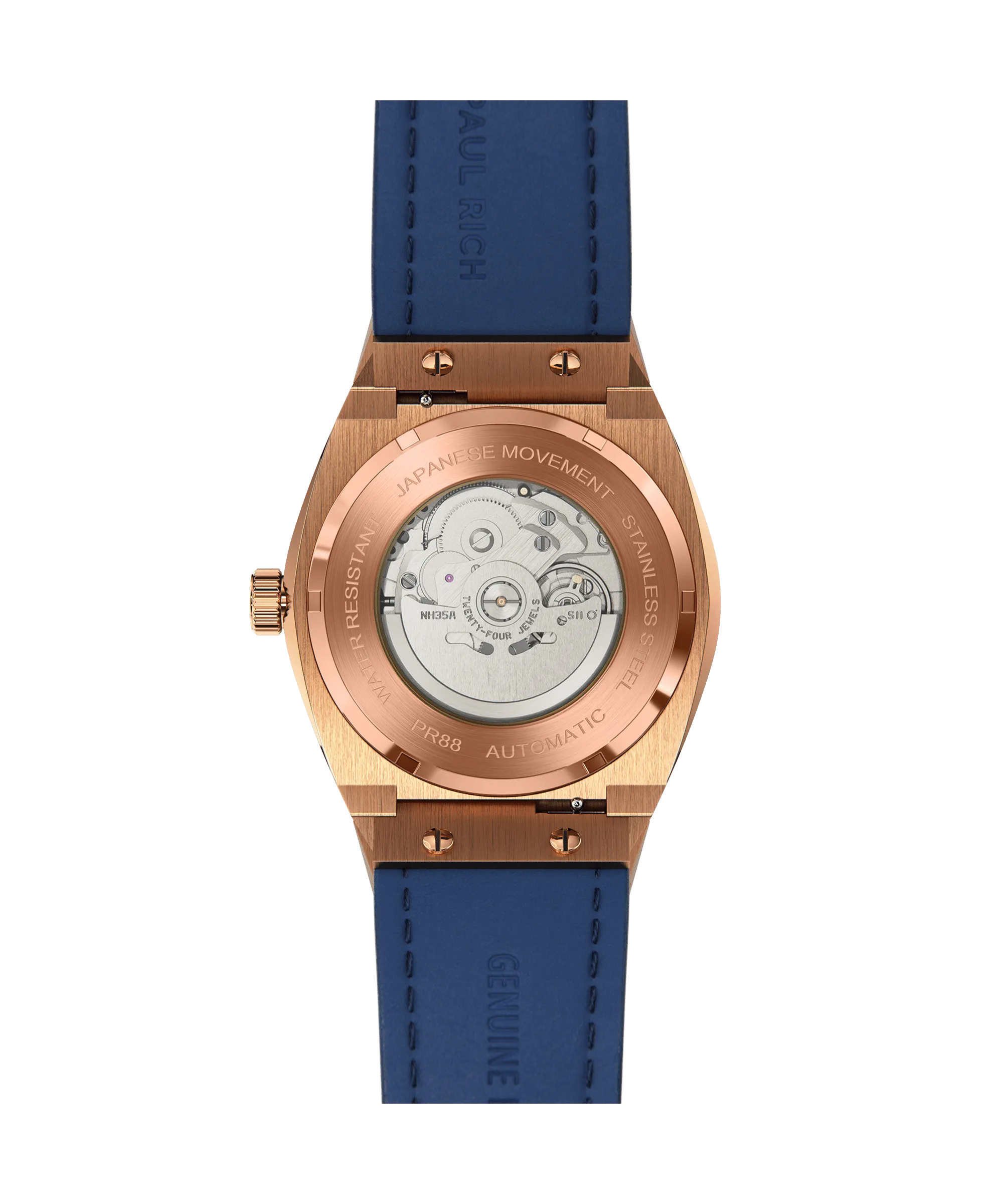 Star Dust I Rose Gold Leather