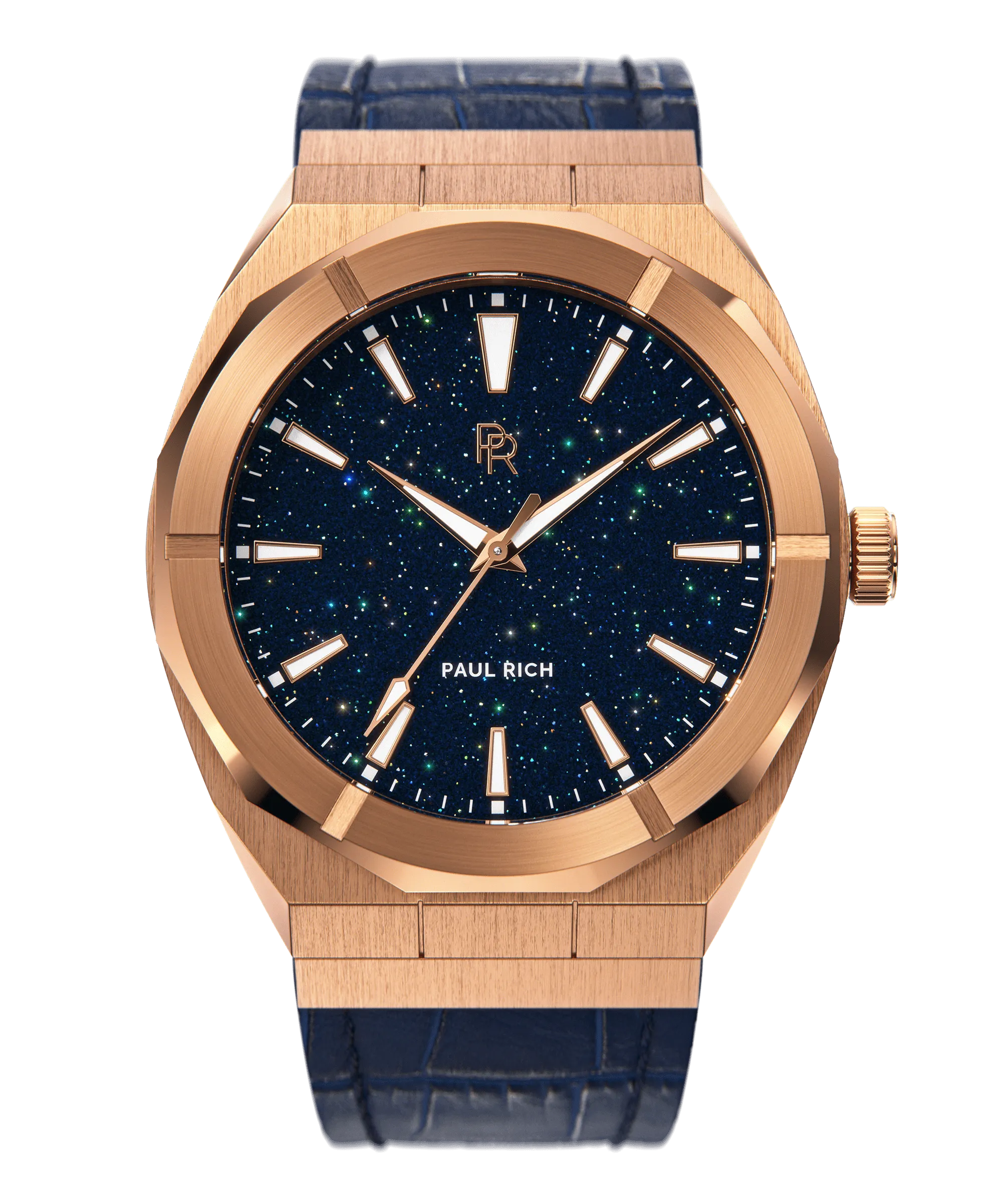 Star Dust I Rose Gold Leather