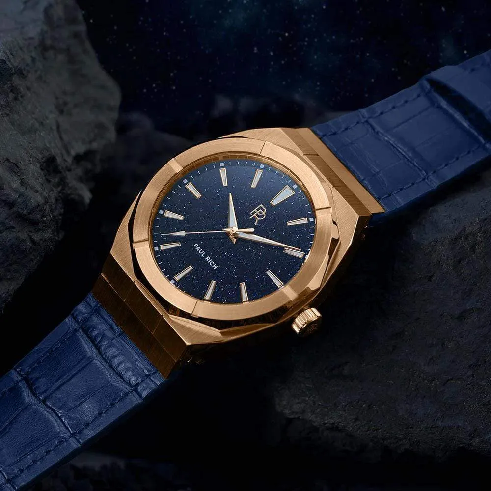 Star Dust I Rose Gold Leather