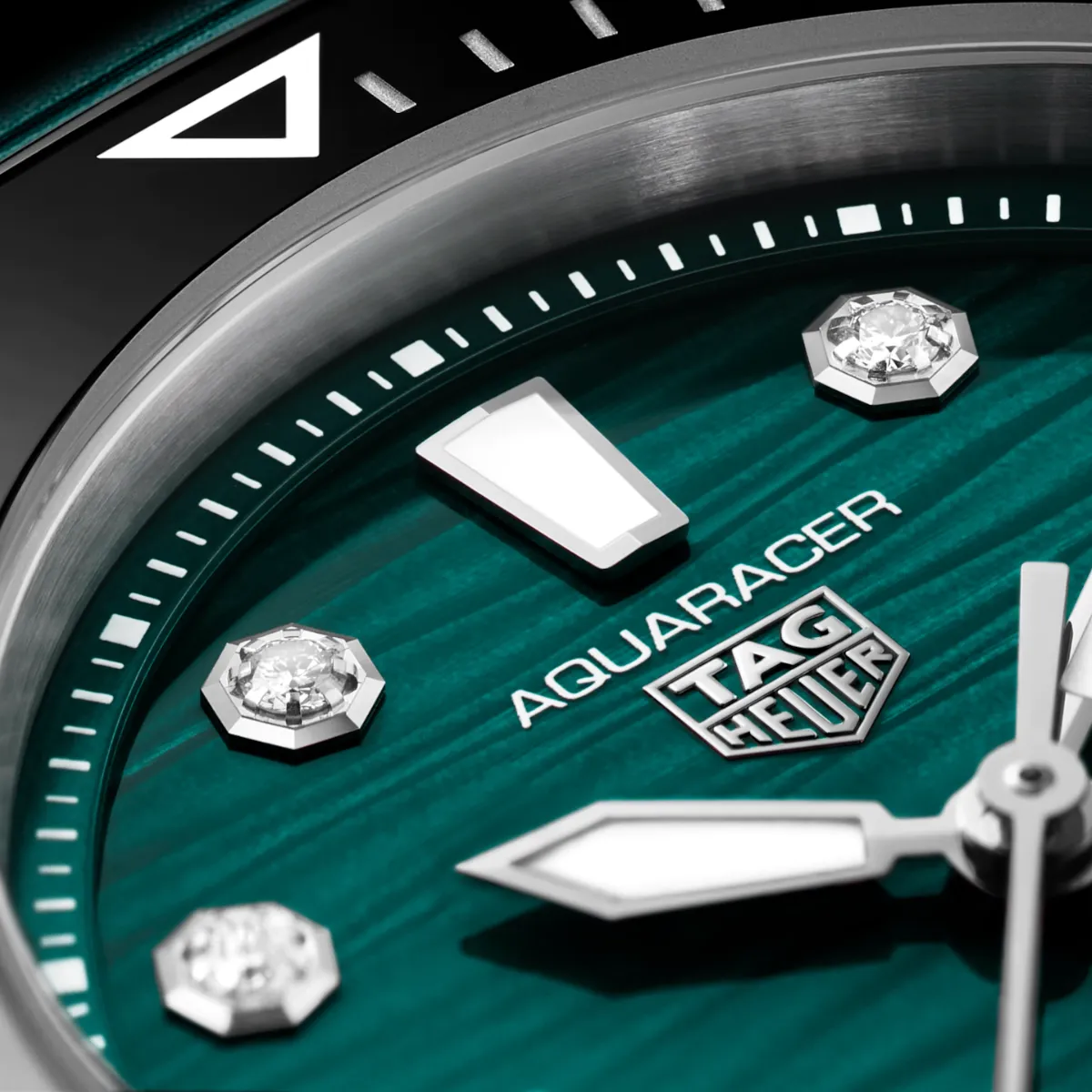 TAG Heuer Aquaracer Professional 300 Date 36mm Green Dial Automatic Ladies Watch