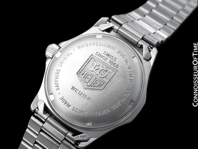 Tag Heuer Professional 2000 Mens Diver Watch, WE1211R - Stainless Steel