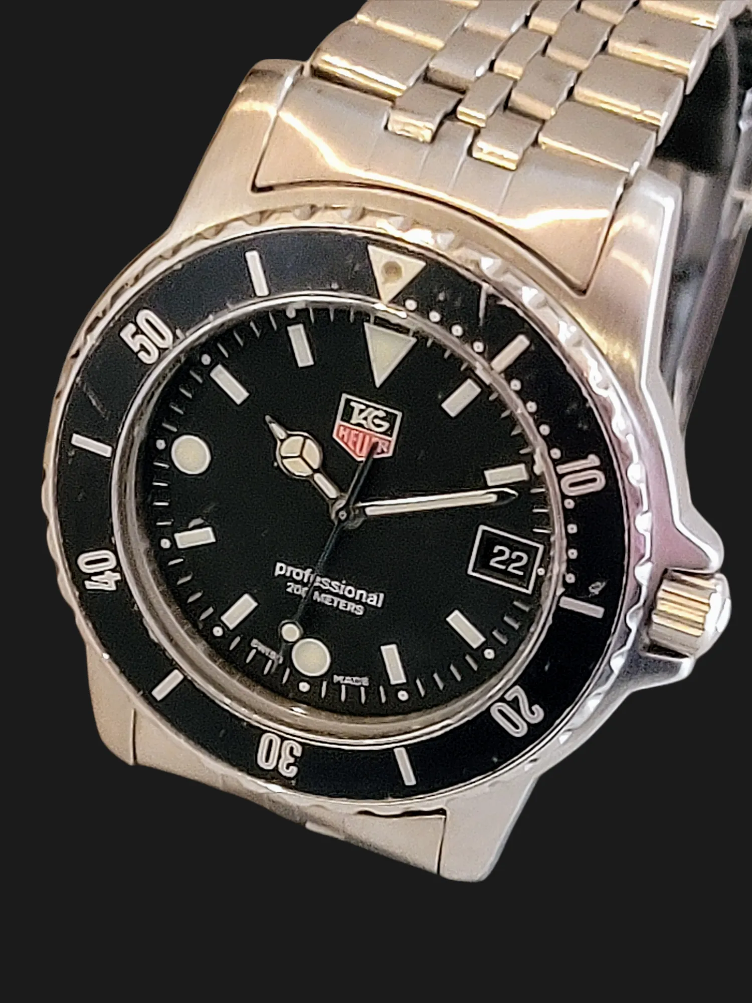 TAG HEUER Professional 200M Dive Watch 929.206D 1500 Series