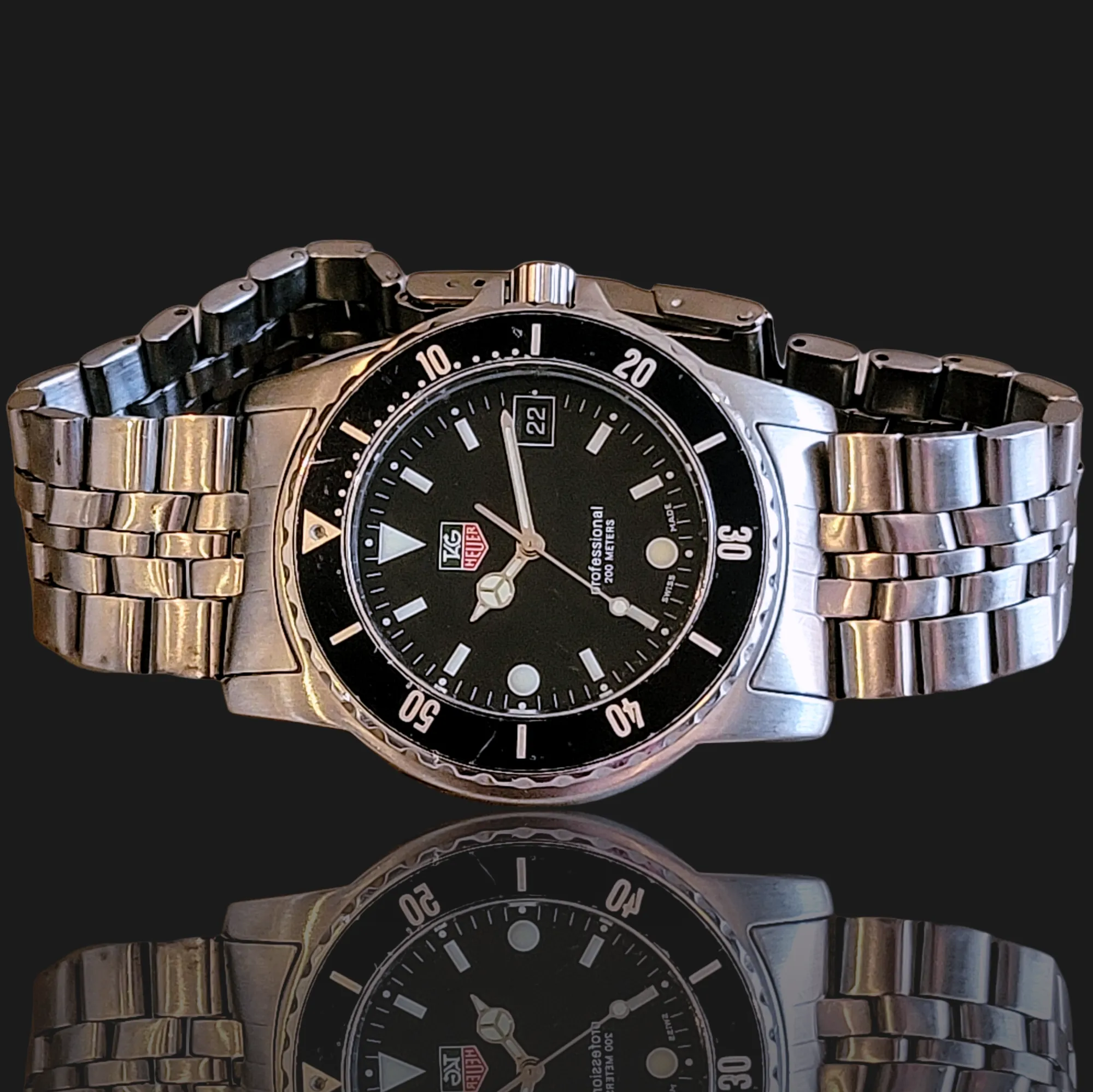 TAG HEUER Professional 200M Dive Watch 929.206D 1500 Series