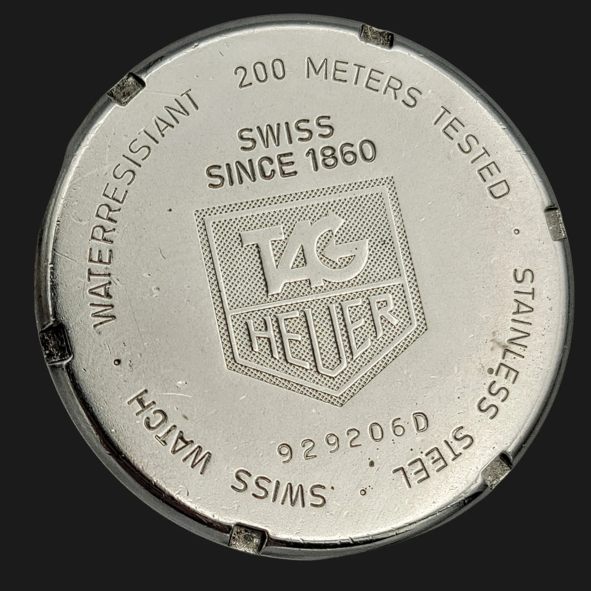 TAG HEUER Professional 200M Dive Watch 929.206D 1500 Series