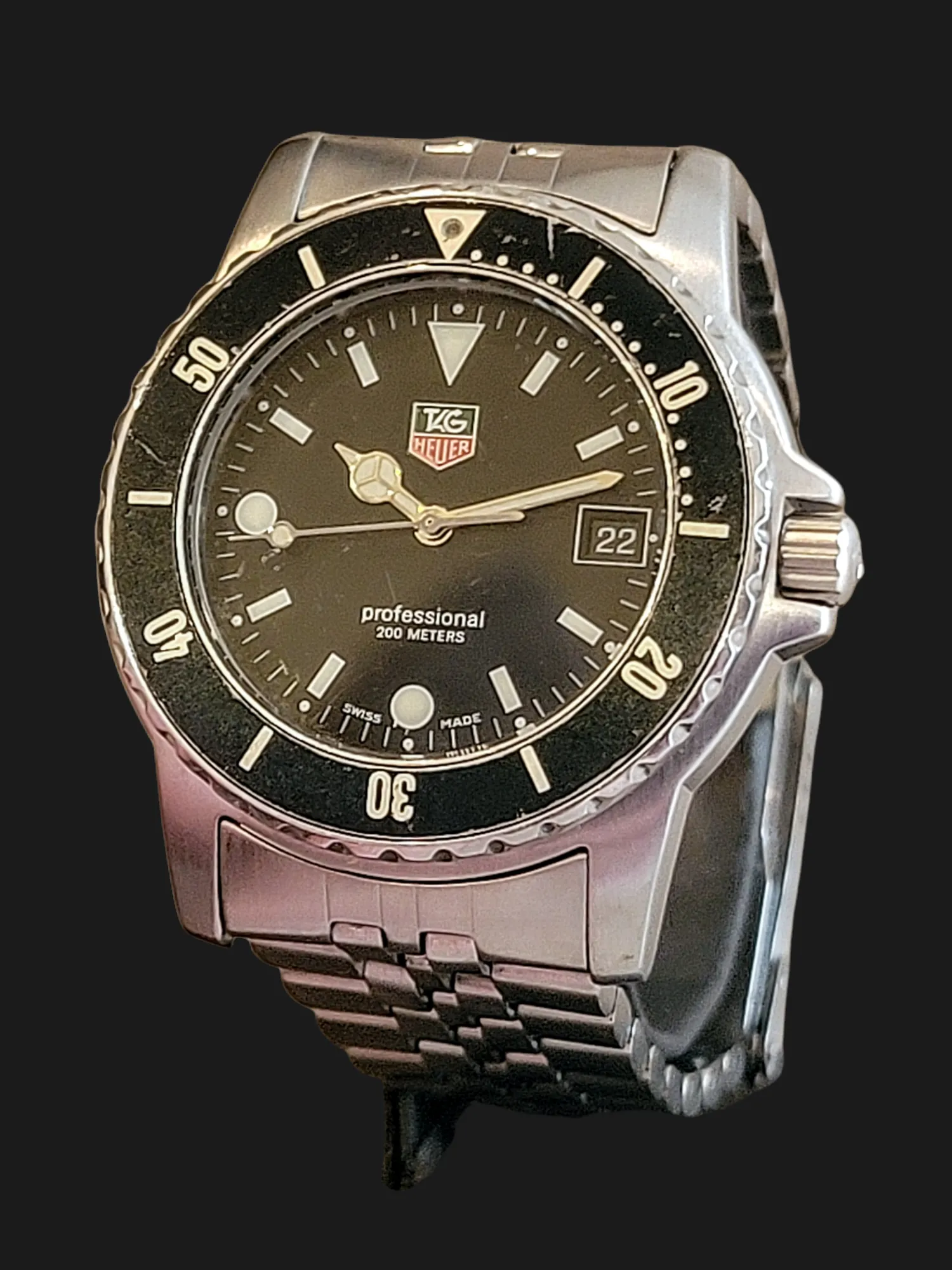 TAG HEUER Professional 200M Dive Watch 929.206D 1500 Series