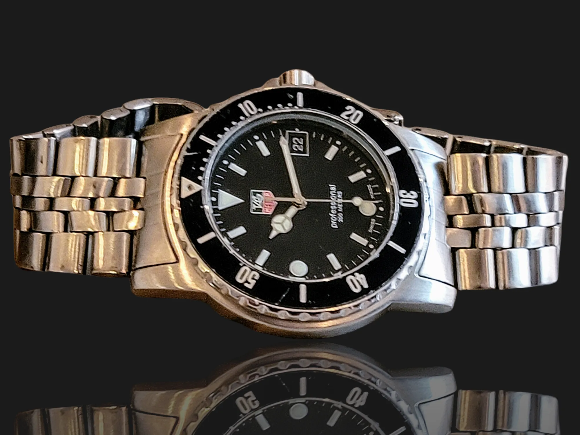 TAG HEUER Professional 200M Dive Watch 929.206D 1500 Series