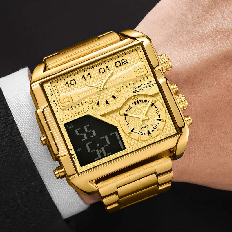 The John Tyler Sport Square Digital Watches