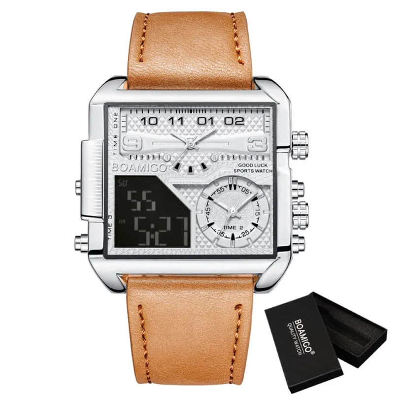 The John Tyler Sport Square Digital Watches