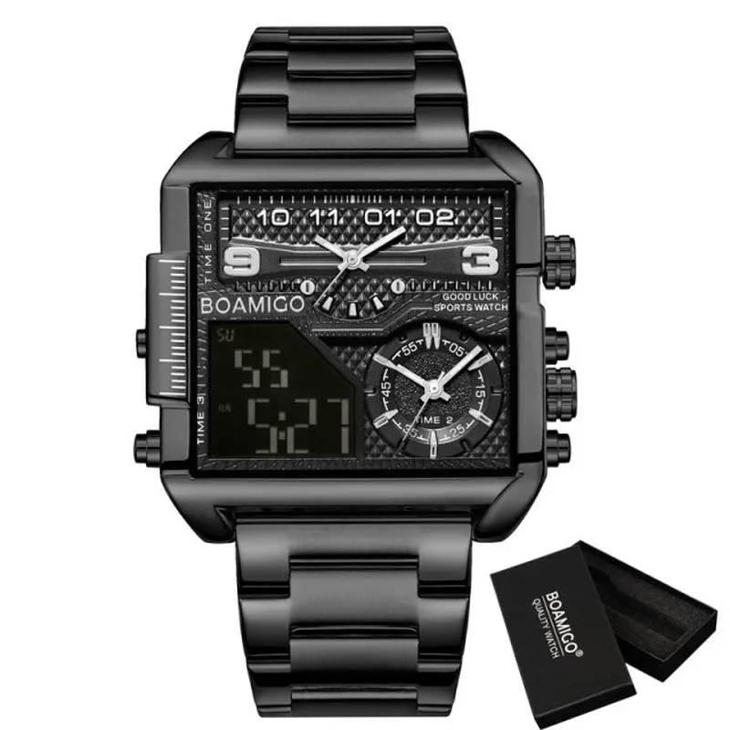 The John Tyler Sport Square Digital Watches