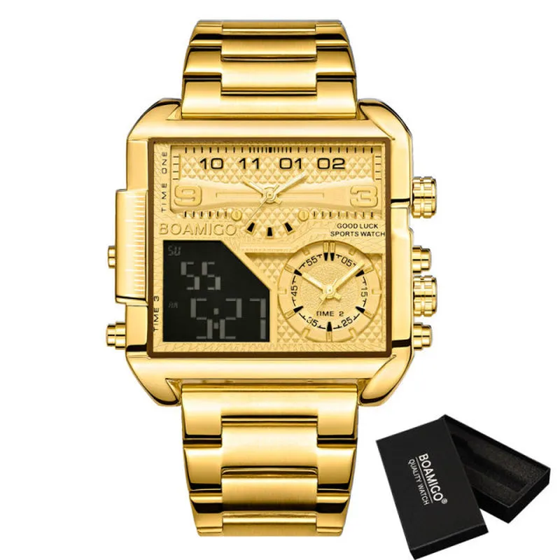 The John Tyler Sport Square Digital Watches