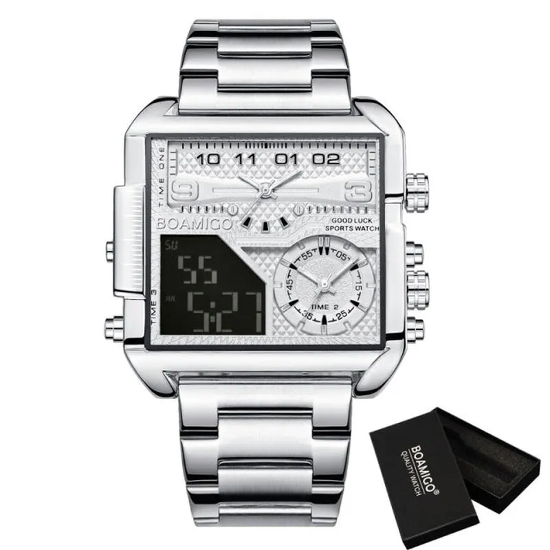 The John Tyler Sport Square Digital Watches