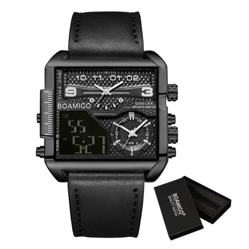 The John Tyler Sport Square Digital Watches
