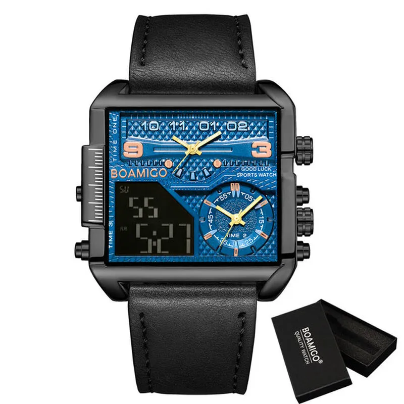 The John Tyler Sport Square Digital Watches