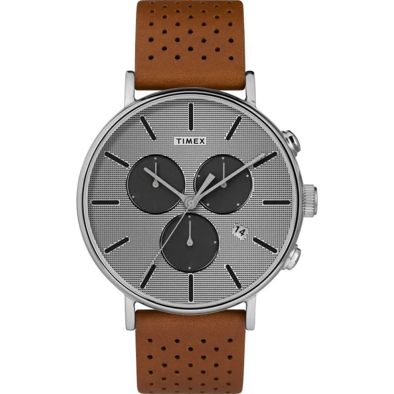 Timex Fairfield Chronograph Quartz Silver Dial Men's Watch TW2R79900