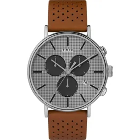 Timex Fairfield Chronograph Quartz Silver Dial Men's Watch TW2R79900