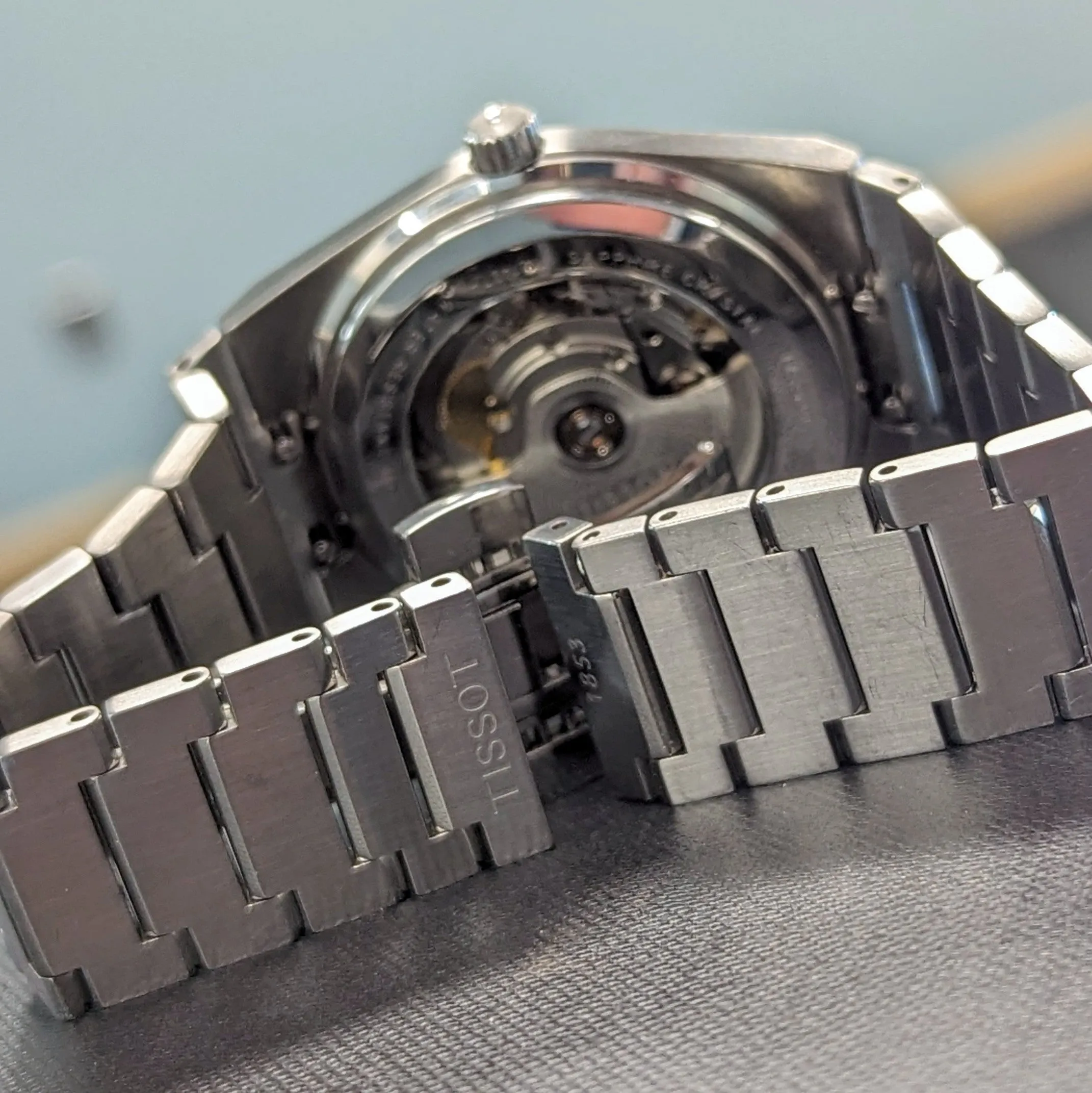 TISSOT PRX Powermatic 80 Automatic Watch Ref. T137407A Date Indicator Display Back – BOX & Papers!