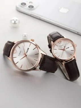 TOMI Casual Couple Watch T-045