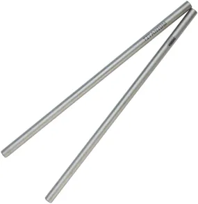 Vargo Straight Titanium Straw (with Cleaning Brush &Pouch)