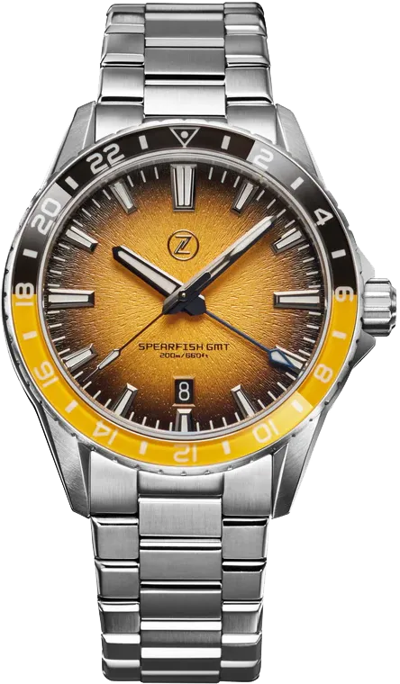 Zelos Spearfish GMT Bumblebee