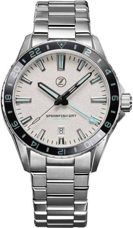 Zelos Spearfish GMT Frost