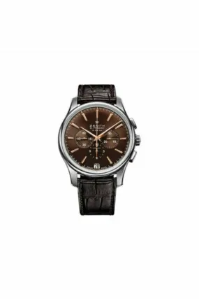 zenith captain chronograph men's watch ref. 03.2110.400/75.c498