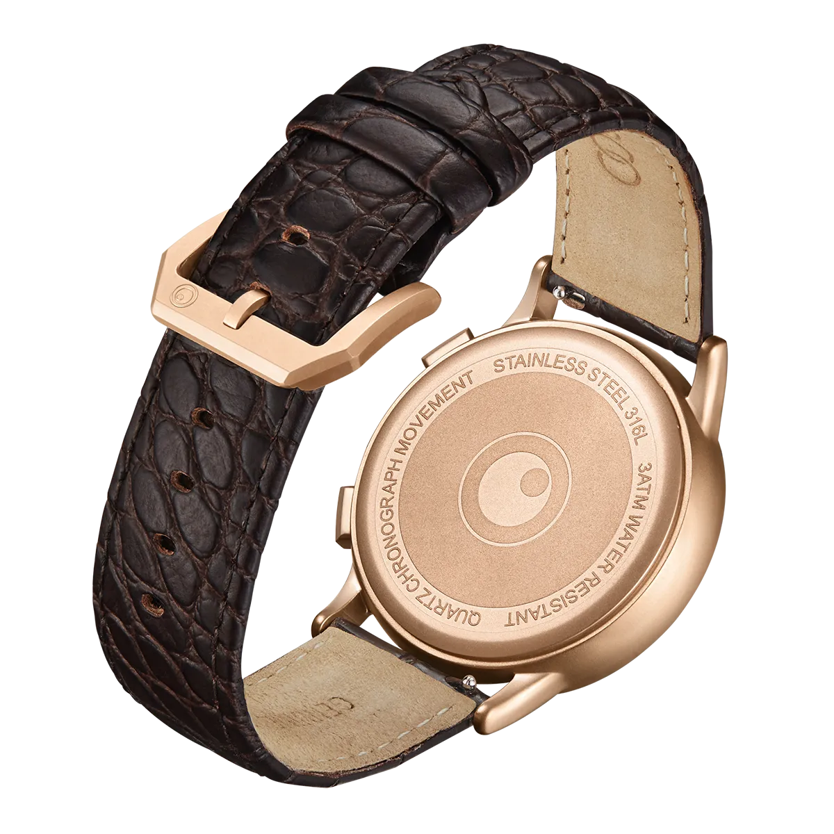 ZEROO C2 THE VIRGO CLASSIC MOONPHASEQUARTZ WATCH FOR GENTS - ZC003RWB